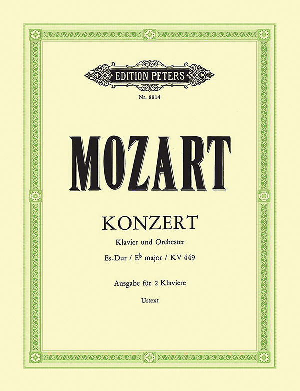 Piano Concerto No. 14 in E flat K449 (Edition for 2 Pianos)