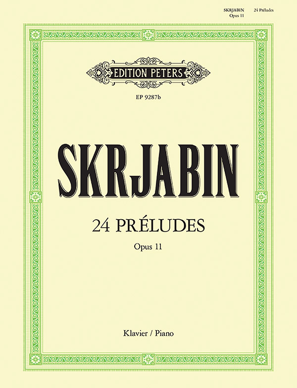 24 Préludes Op. 11 for Piano