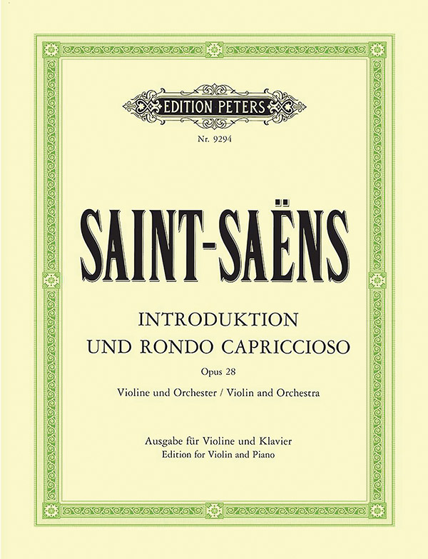 Introduction and Rondo capriccioso Op. 28 (Edition for Violin and Piano)