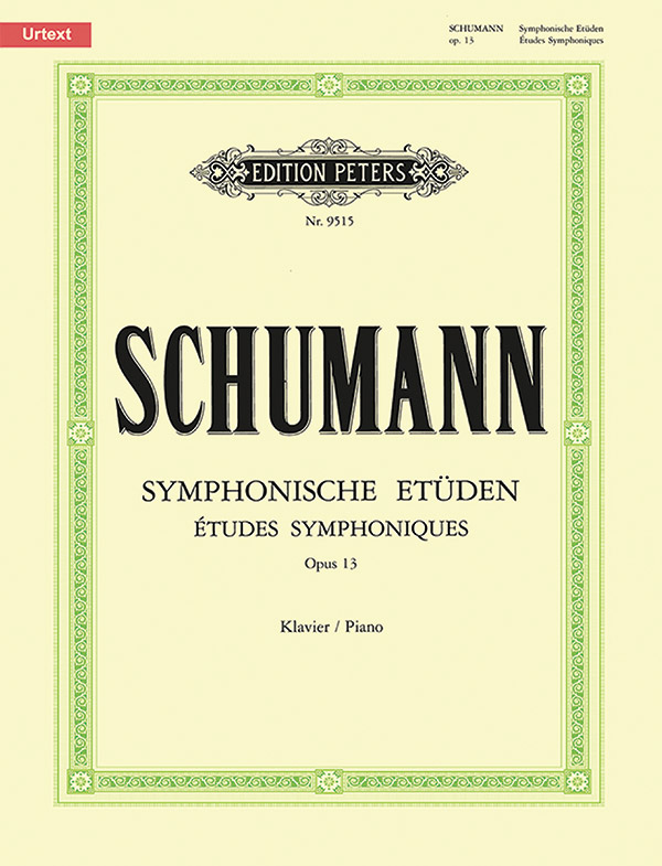 Études symphoniques (in the Form of Variations) Op. 13 for Piano