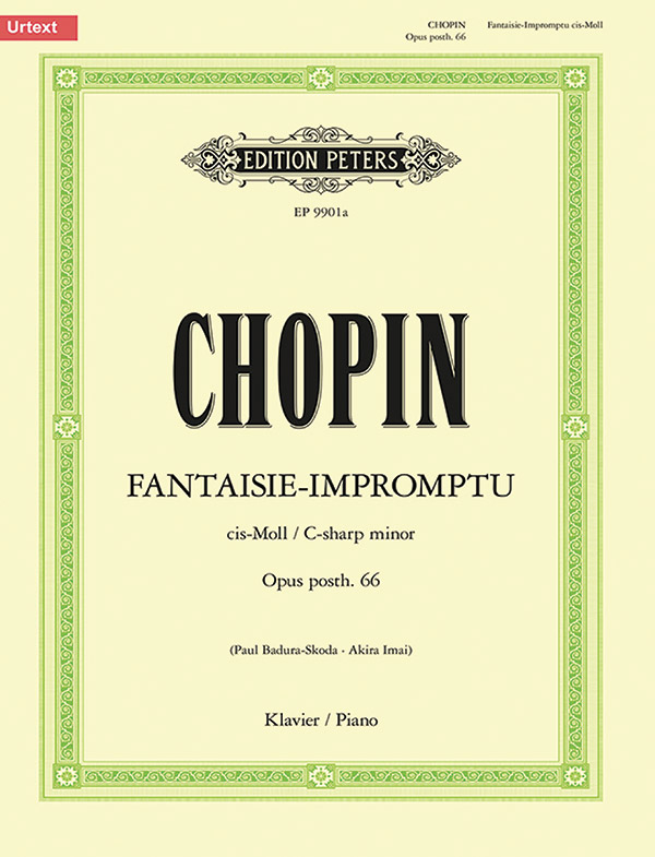 Fantaisie-Impromptu in C sharp minor Op. posth. 66 for Piano