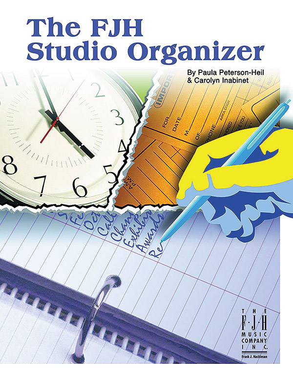 The FJH Studio Organizer The FJH Studio Organizer