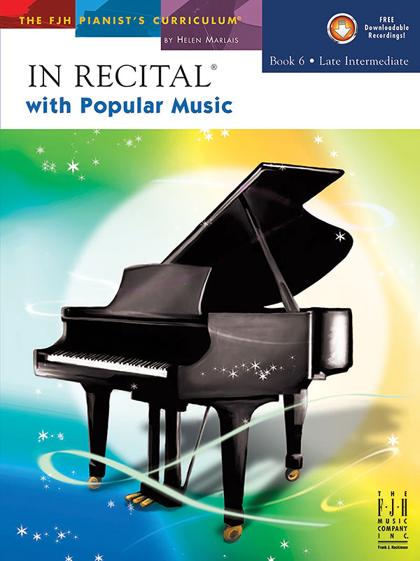 In Recital® with Popular Music, Book 6