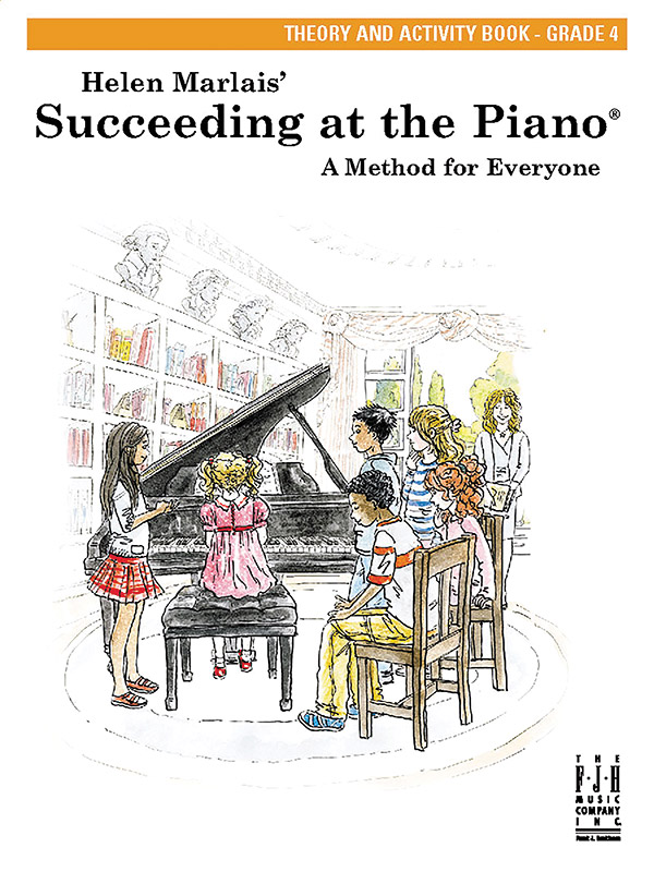 Succeeding at the Piano, Theory and Activity Book – Grade 4