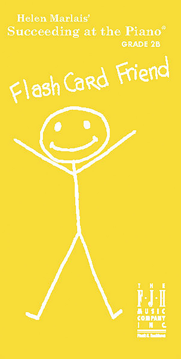 Succeeding at the Piano, Flash Card Friend, Grade 2B