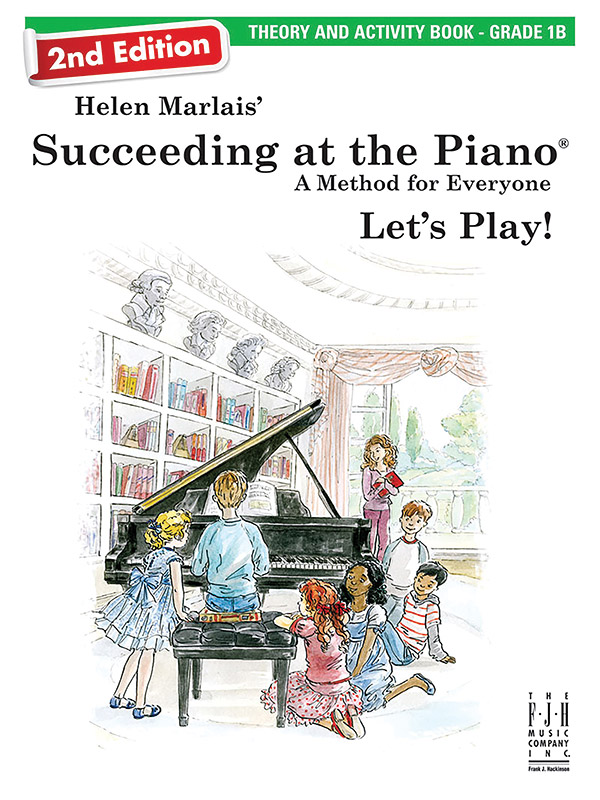 Succeeding at the Piano, Theory & Activity Book – Grade 1B (2nd Edition)