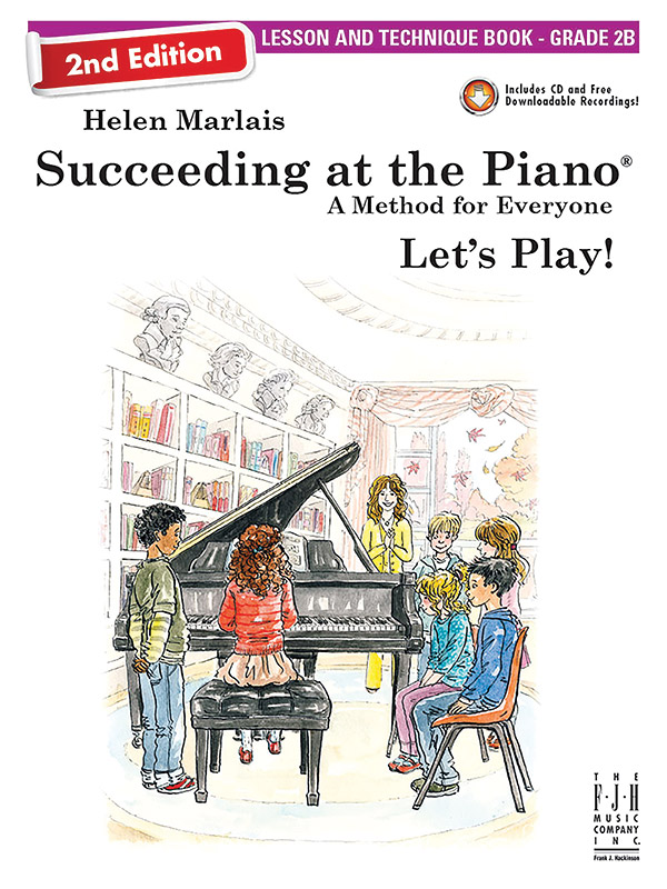 Succeeding at the Piano, Lesson & Technique Book – Grade 2B (2nd Edition)