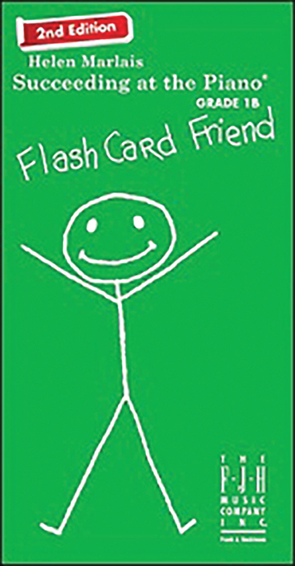 Succeeding at the Piano, Flash Card Friend – Grade 1B (2nd Edition)