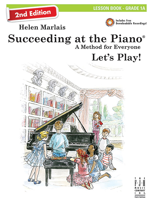 Succeeding at the Piano Lesson Book – Grade 1A (2nd Edition)