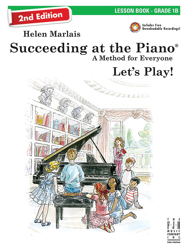 Succeeding at the Piano Lesson Book – Grade 1B (2nd Edition)