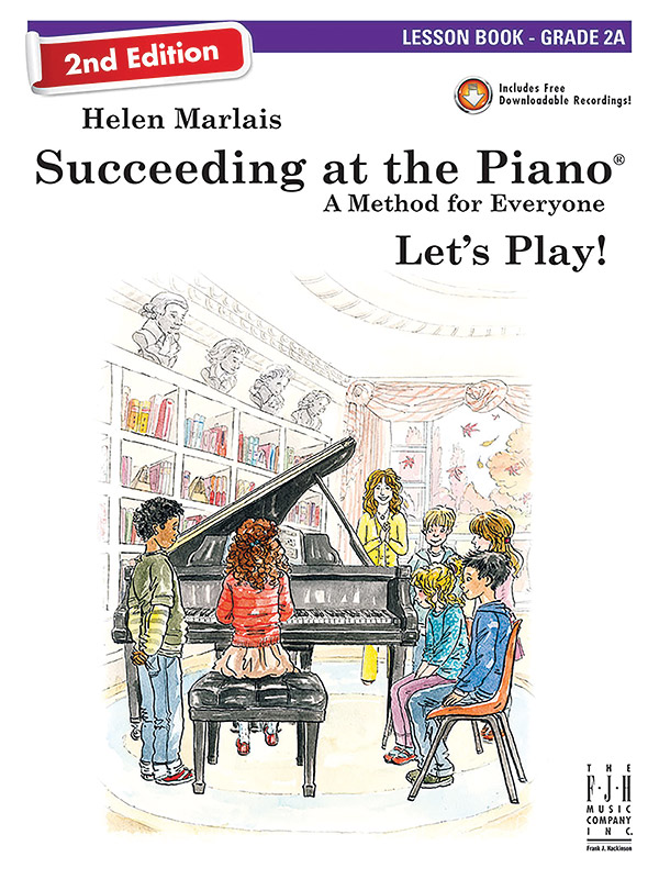 Succeeding at the Piano Lesson Book – Grade 2A (2nd Edition)
