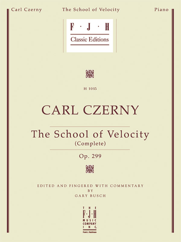 Carl Czerny: School of Velocity (Complete), Op. 299