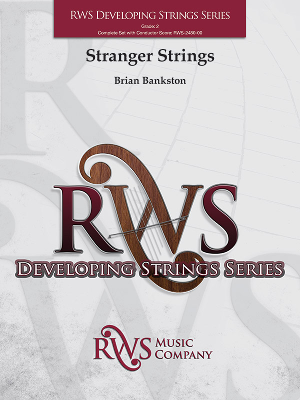 Stranger Strings: String Orchestra Conductor Score & Parts: Brian ...