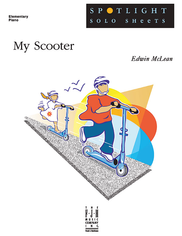 My Scooter Elementary Piano Sheet Edwin McLean Sheet Music