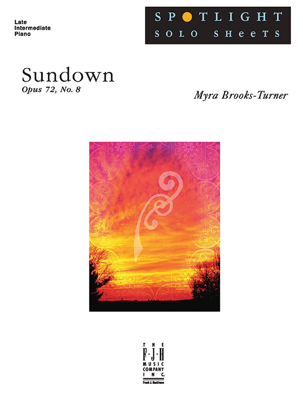 Sundown, Op. 72, No. 8 Sundown, Op. 72, No. 8