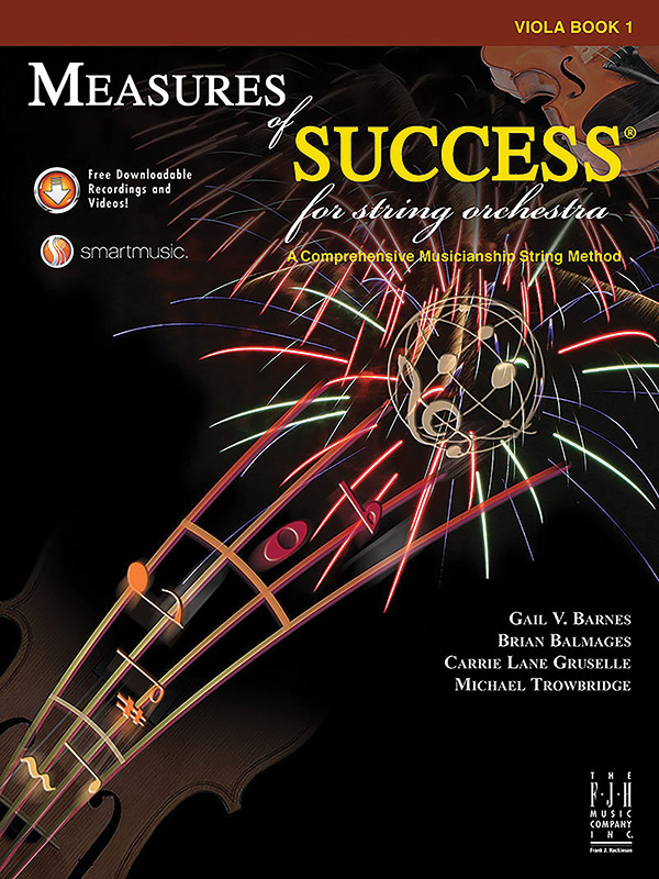 Measures of Success for String Orchestra-Viola Book 1