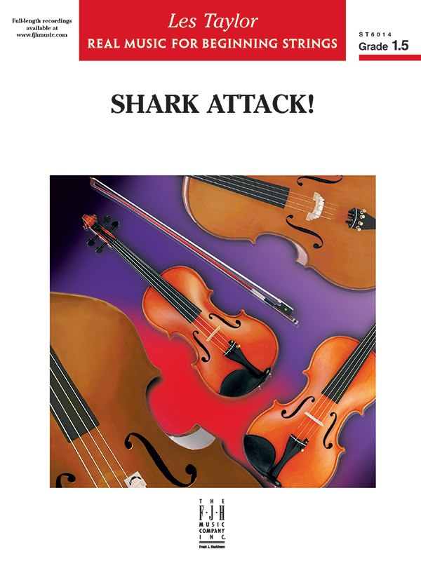 Shark Attack!: String Orchestra Conductor Score: Les Taylor | Sheet Music