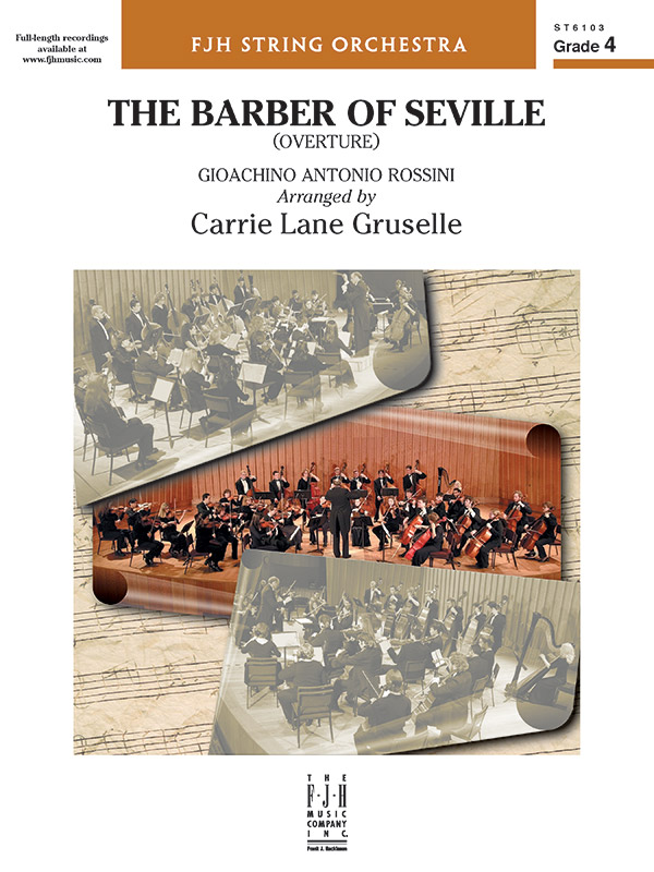 The Barber of Seville: String Orchestra Conductor Score