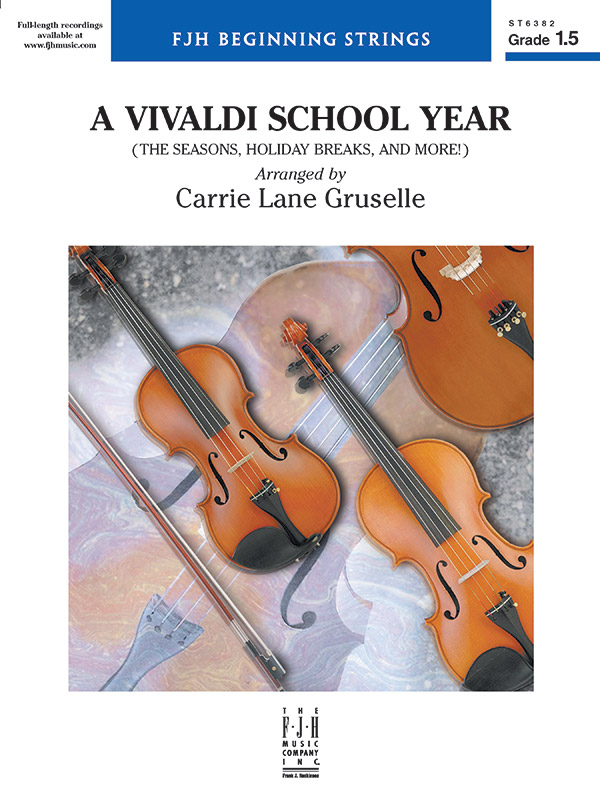 A Vivaldi School Year: String Orchestra Conductor Score & Parts