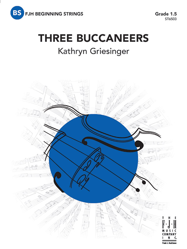 Three Buccaneers: String Orchestra Conductor Score & Parts: Kathryn ...
