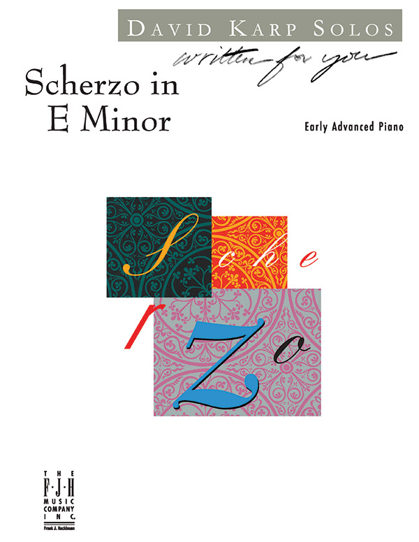 Scherzo in E Minor Scherzo in E Minor