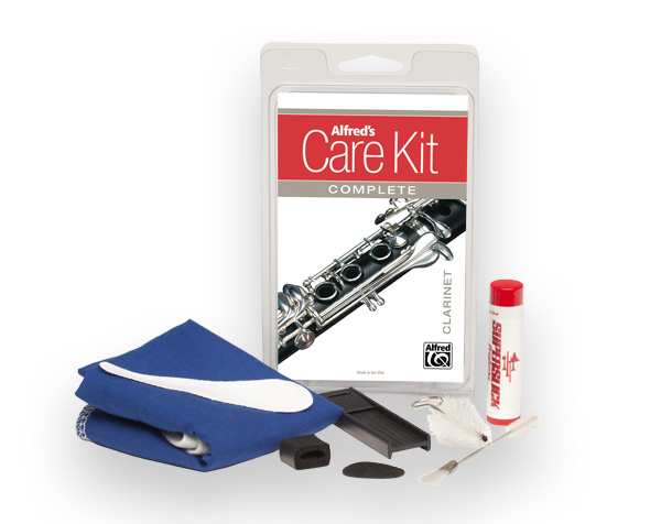 Rochix Clarinet Care Cleaning Kit,Maintenance Kit,Khaki,Key Oil,Cork Grease,Swab,Cleaning Cloth,Thumb Rest,Mouthpiece Brush and More 